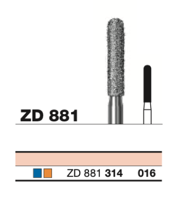 Бор  алмазный D+Z /ZD 881 314.016